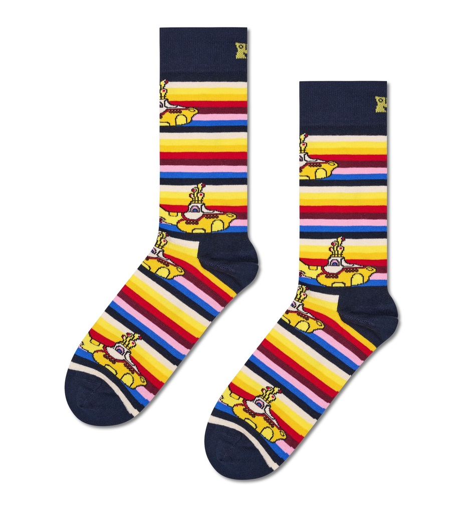 Beatles All On Board Sock