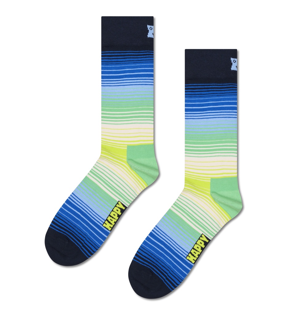 Gradient Stripe Sock