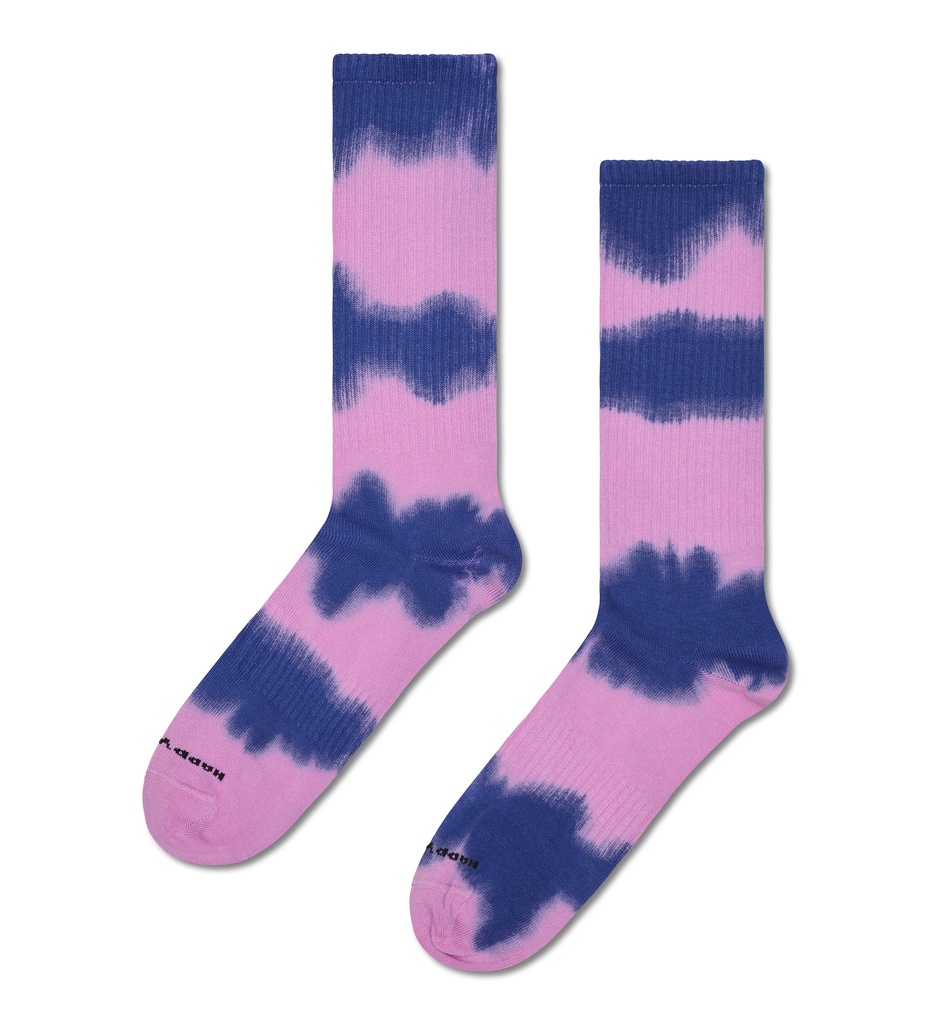 Tie-dye Stripe Sneaker Sock