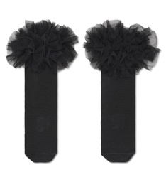 [P003133-ONESIZE] Tulle 1/2 Crew Sock