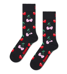 Cherry Heart Sock