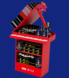 [E000208] Floor Display Elton John